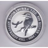 Australia 2004 Silver dollar KM 683 kookaburras