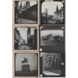Glass Magic Lantern Plates (12) - History Architecture and Stately Homes