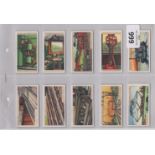 W A & R S Churchman Railway Working 2nd Series 1927 set 25/25 VG cigarette cards