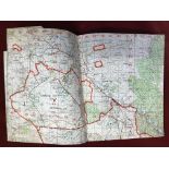 British Military Otterburn/Redesdale all Arms Training Area Map, printed for D. Survey, Ministry