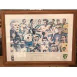 Football Norwich City Division 1 Champions 2003-2004 fine colour print of the team and Directors