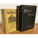 Wisden Cricketers' Almanack 1953 Paperback by Normal Preston, Kings of Cricket by Richard Daft 1893,