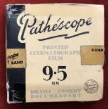 Pathéscope 1930's Movie Reel - 1 D(PA)30569 Thwarted Thieves 30ft reel. In fair condition