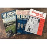 3 x Cricketing Books: Arthur Haygarth's M.C.C. Cricket Scores and Biographies, being a