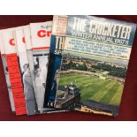 Vintage Cricket Magazines 1960s including Playfair Cricket Monthly (7), The Cricketer Spring