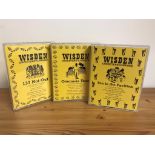 Cassette Tapes (3) Wisden Cricketers Almanack; Tea in The Pavilion, Overseas Tour and 137 Not