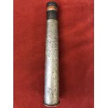 German WWII 37mm Pak Artillery round, in good relic condition with a steel case, the head with