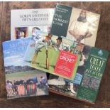 Cricketing Books including Some Classic Rules of Cricket, Britain's Lost Cricket Grounds and Great