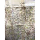 British Military Map Frome second Edition produced by Ordnance Survey for the Ministry of Defence/