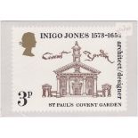 Great Britain PHQ 1973 Inigo Jones PHQ mint, AG £200