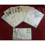 Great Britain RAF Covers, RAF (RD) series, World Records & Rescues, No's 1-13, all signed