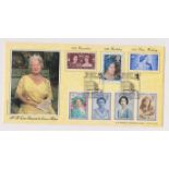 Great Britain (2 Aug) Queen Mother's 90th Clarence House SW1 Bradbury GFC, L.F.D.C. No. 90