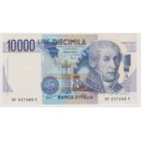 Italy 1984 10,000 Lire, P 112d, Unc