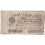 1884 £5 Lynn R's & Norfolk bank (Weston Jarvis) Fine