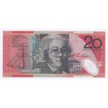 Australia - 1997 20 Dollars, Sig 'Macfarlane and Evans' P 53D, GVF+