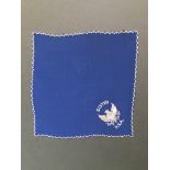 1940s Army 'Celebration Handkerchief' 100% Silk 21cm square