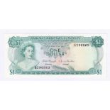 Bahamas - 1968 1 Dollar, P27, AUNC