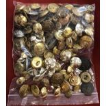 British and Commonwealth Military Button Collection (100+), a good mixed range including Brass,