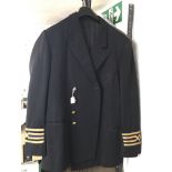 British WWII and later Merchant Navy Chief Engineers Uniform Jacket in good condition only having