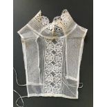 Edwardian Net & Lace Modesty Panel, 100% Cotton