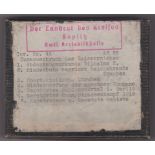 German 1938 box of Glass slides (5 slides out of 7 present) Series No. 44 by Dr Franz Stoedtner on