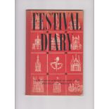 1951 Festival of Britain - Festival Diary, an illustrated personal account of the Festival of