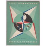 1951 Festival of Britain - Exhibition of Science, South Kensington Guide Catalogue, pale green cover