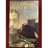 Signed by the Author David Dickinson the murder mystery novel "Goodnight Sweet Prince" 2002 very