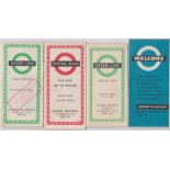 1951 Festival of Britain - Central Buses, Map & List of Routes (1964) and Green Line Coach Map and