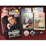 Large quantity of The Prisoner collectables starring Patrick McGoohan series filmed at Portmeirion