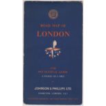 1951 Festival of Britain Road Map of London and 1951 Festival Guide, Johnson & Phillips Ltd,