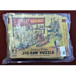 1951 Festival of Britain - the Emett Railway Festival of Britain Jig-Saw Puzzle with box. Made by