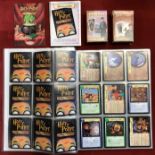 Harry Potter Trading Cards 107 in an album including Delivery Owl, Harry Hunting and History of