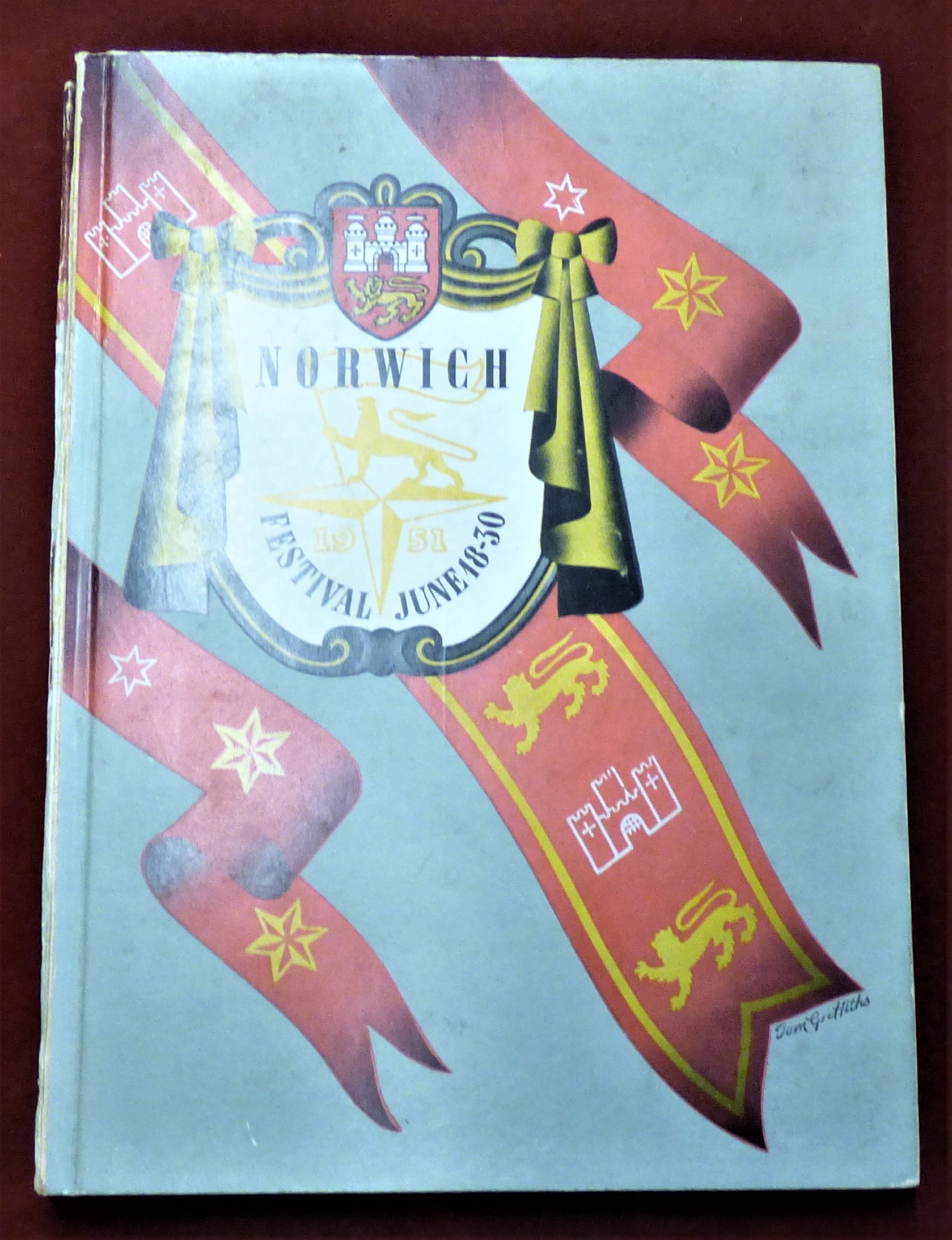 1951 Festival (June 18-30) Norwich hardback in very good condition. Scarce