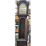 A mid 19th century 8-Day Grandfather Clock made by William Nickels of Wells, in need of some
