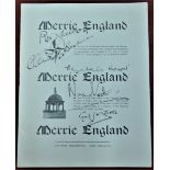 1951 Festival of Britain - Bungay Festival Week Programme of "Merrie England" souvenir programme, in