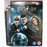 4 Harry Potter DVDs; The Order of the Phoenix, Goblet of Fire, Prisoner of Azkaban, The Chamber of