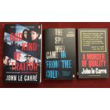 3 x John Le Carre paperback novels VGC, A Murder of Quality, The Spy Who Came in from the Cold and