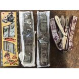 Eagle Comics 1960s Collectables - Two Pairs of Boys Trouser Braces and Two Belts for Dan Dare and
