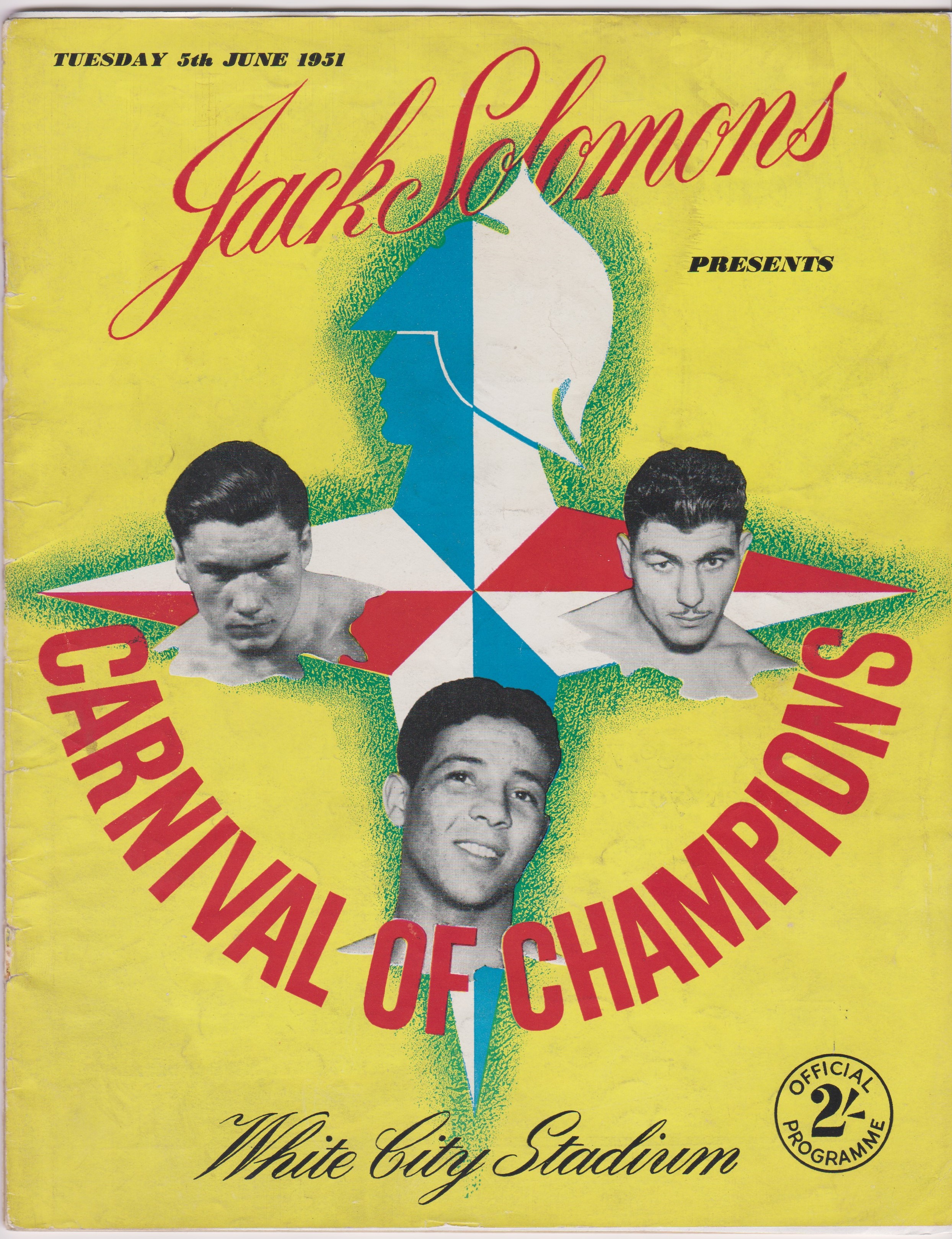 1951 Festival of Great Britain - White City International Boxing Tournament (5 June 1951), Jack