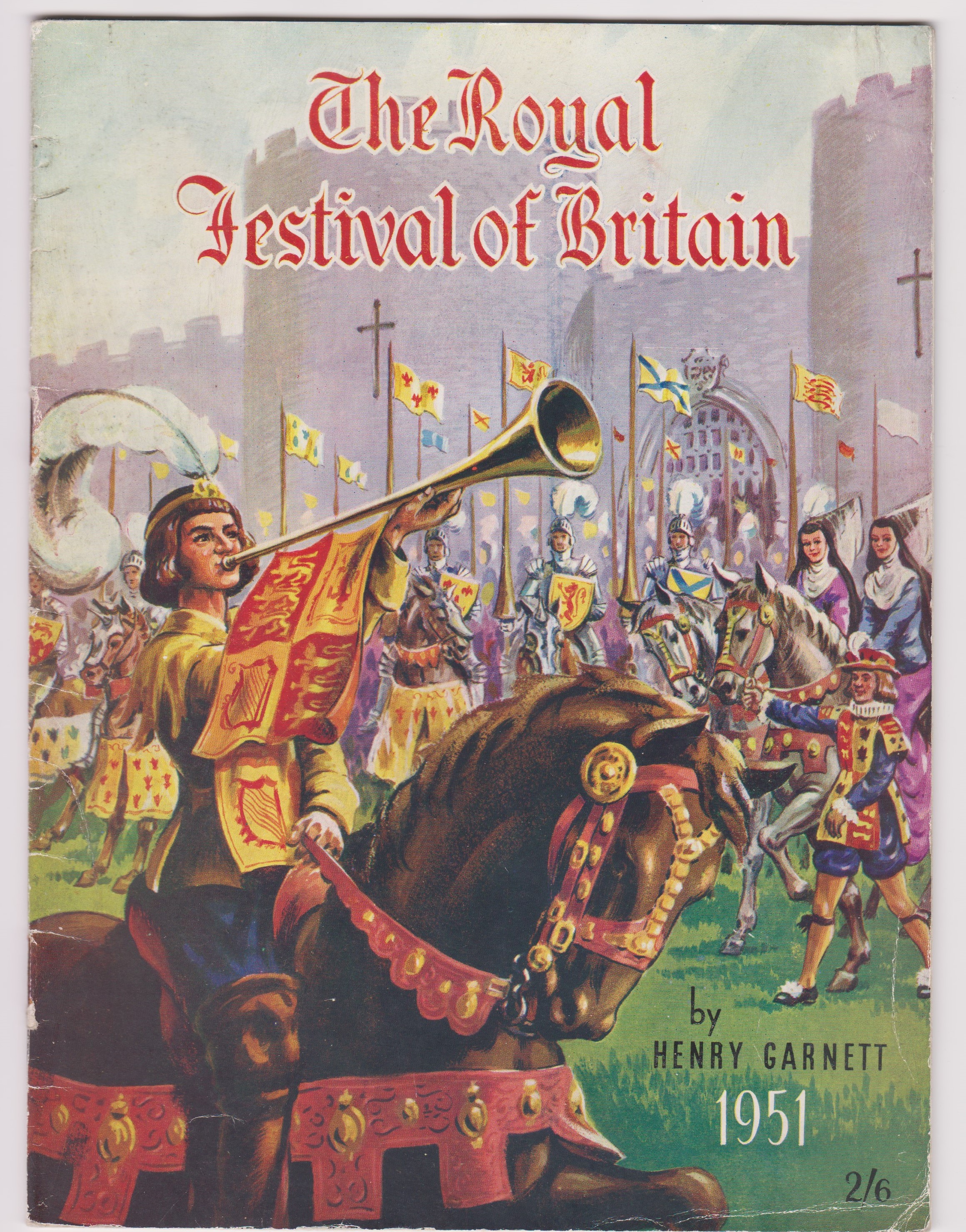 1951 The Royal Festival of Britain by Henry Garnet, published by The Worcester Press in good