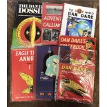 Eagle Comics Dan Dare Annuals including The Dan Dare Dossier, Adventure Calling, The SOF World of