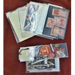 1951 Festival of Britain Collection including: a small Festival of Britain cloth flag, (6) Bus