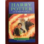 Harry Potter and the Half-Blood Prince First Edition, J.K. Rowling 2005, Very fine. Containing the
