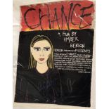 Film Poster "Chance" A film by Amber Benson 12" x 16" approx.