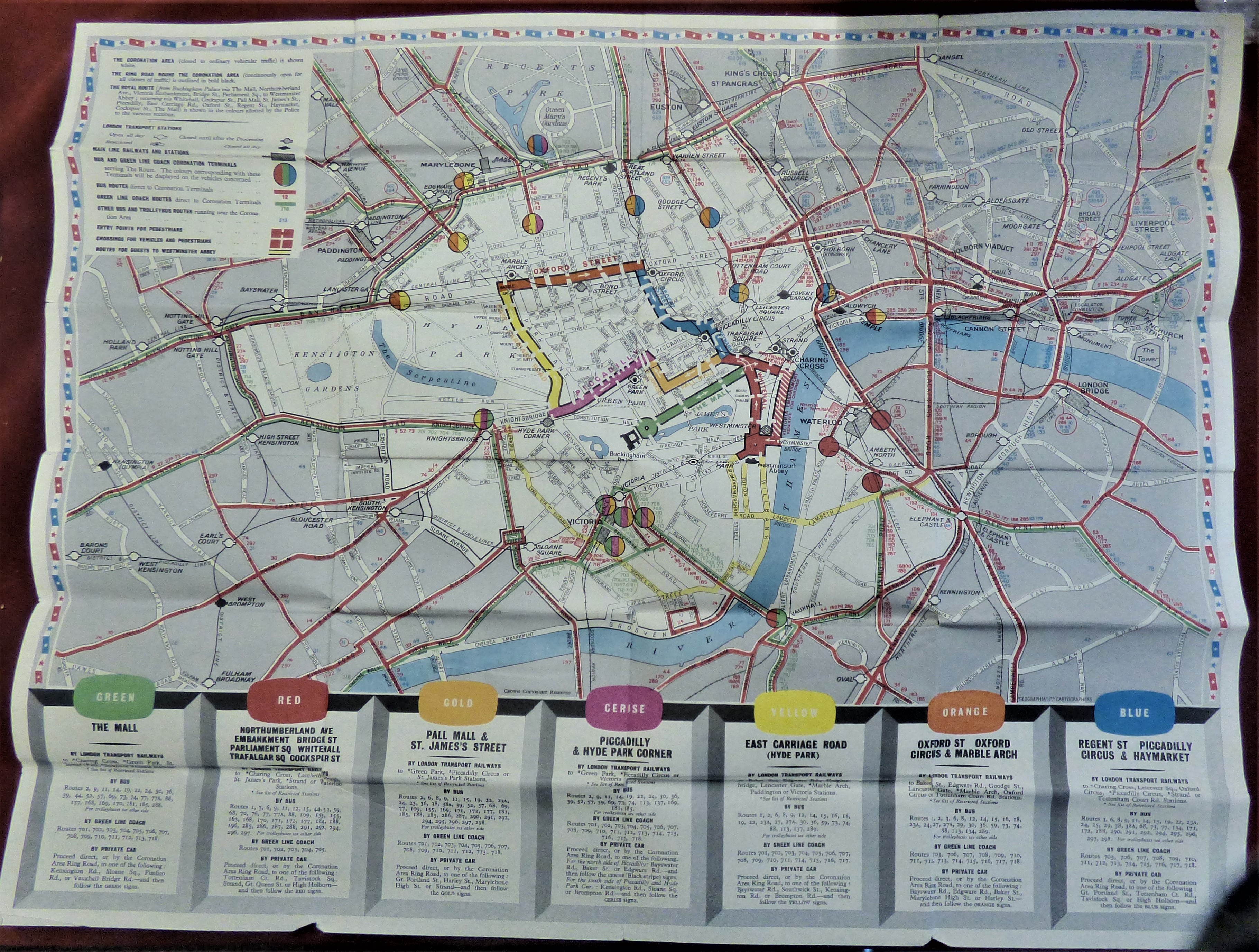 1951 Festival of Britain 'Welcome to London' London Transport and British folder Map together with - Image 3 of 5