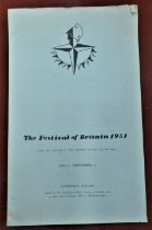 1951 Festival of Britain - Information Summery. Published by the Information Office, Festival of