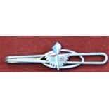 1951 Festival of Britain Tie Pin, (white-metal with enamel) Festival of Britain badge made by