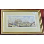 Norwich Castle framed print, a limited edition print signed by Ray Canham 66/350. A very well framed