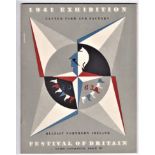 1951 Festival of Britain - Festival of Britain 'La Grande-Bretagne Recoit Le Monde'. A leaflet guide